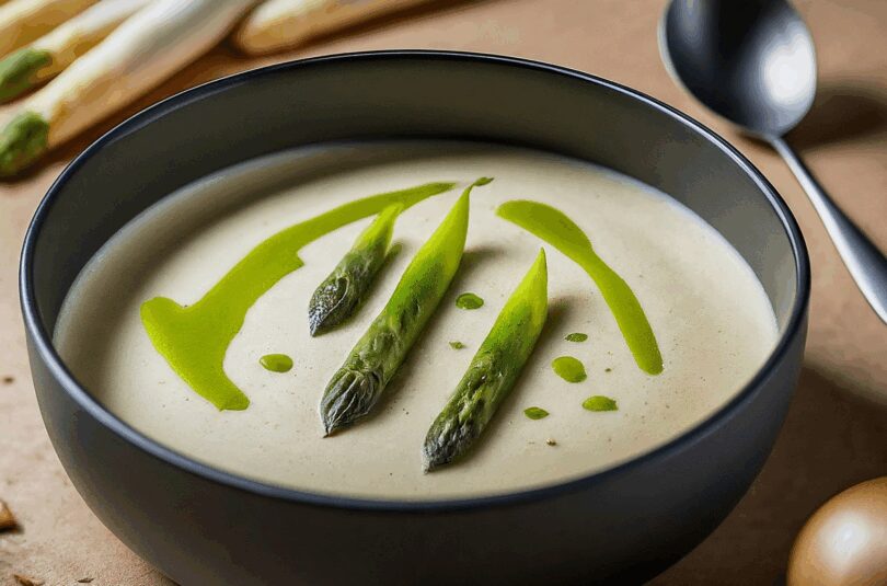Spargelcremesuppe Landfrauen – Spargelcremesuppe Aus Resten