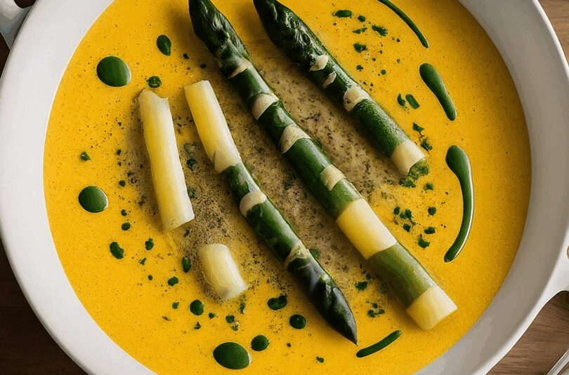Spargelsuppe Rezept – Cremige Spargelcremesuppe