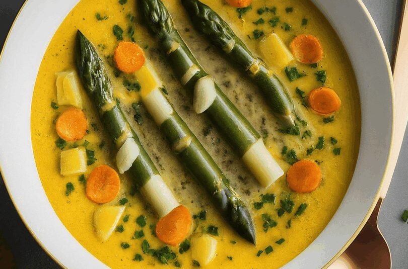 Spargelsuppe Vegan – Vegane Spargelsuppe