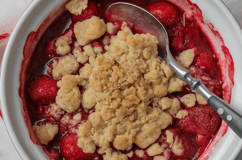 Stachelbeer-Crumble-–-suess-saeuerlicher-Genuss Stachelbeer Crumble – süß-säuerlicher Genuss