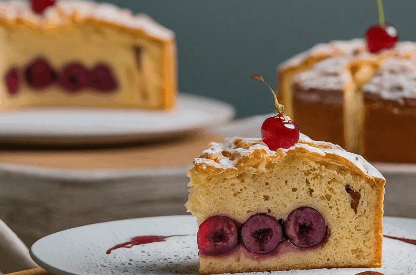 Stracciatella Kirsch Torte