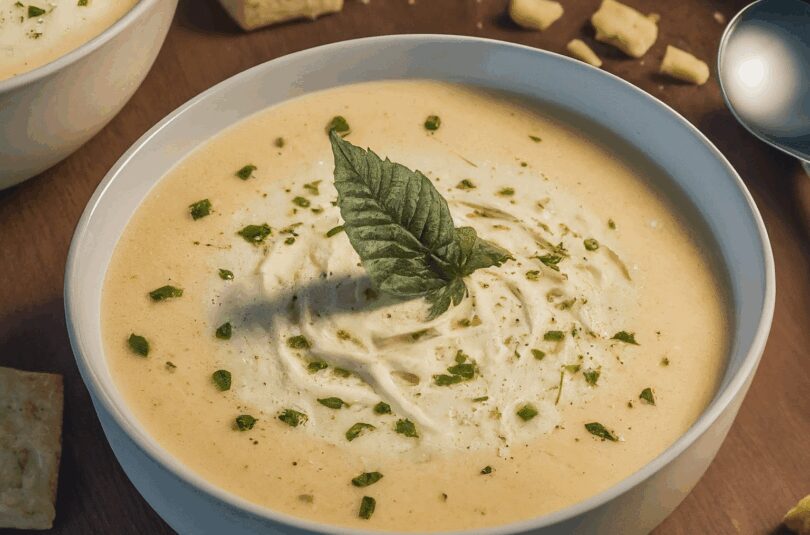 Stracciatella Suppe – Eiersuppe Stracciatella
