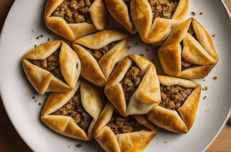 Suesse-Blaetterteigtaschen Süße Blätterteigtaschen