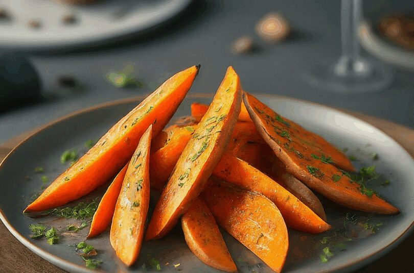 Suesskartoffel-Wedges-–-Knusprig-aus-dem-Ofen Süßkartoffel Wedges – Knusprig aus dem Ofen