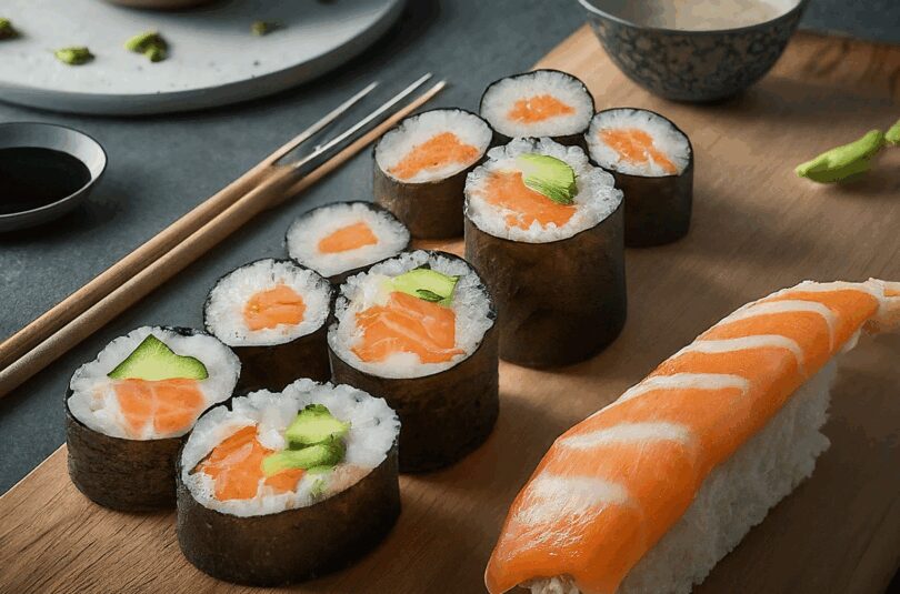 Sushi-Selber-Machen-–-Maki-Sushi-fuer-Anfaenger-und-Geniesser Sushi Selber Machen – Maki Sushi für Anfänger und Genießer