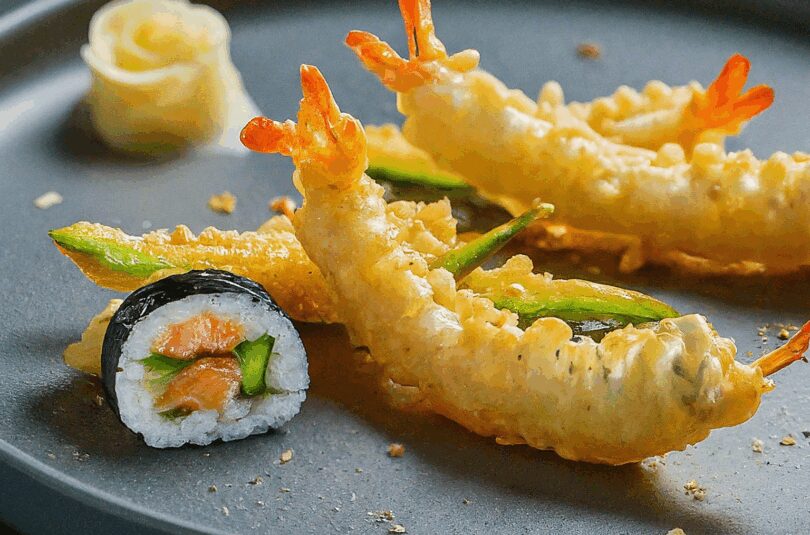 Sushi-Tempura-–-Knusprig-frittiertes-Sushi-Vergnuegen Sushi Tempura – Knusprig frittiertes Sushi-Vergnügen