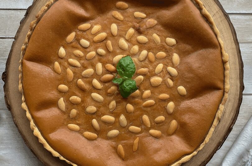 Tarta-de-Santiago-–-Mandelkuchen-nach-galizischer-Art Tarta de Santiago – Mandelkuchen nach galizischer Art