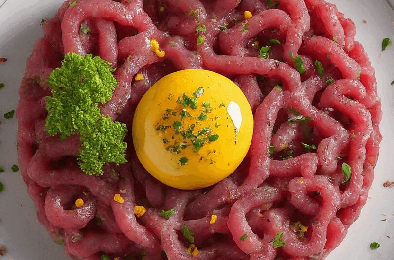 Tatar-Rezept-Original-–-Tatar-De-Boeuf-Rindfleisch-Tatar Tatar Rezept Original – Tatar De Boeuf Rindfleisch Tatar