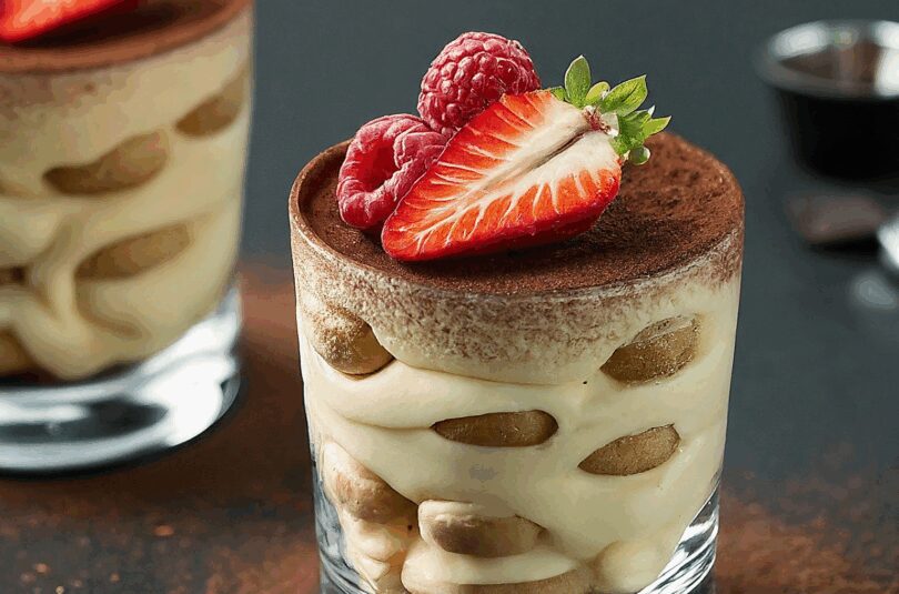 Tiramisu mit Früchten – Schnelles Beeren Tiramisu