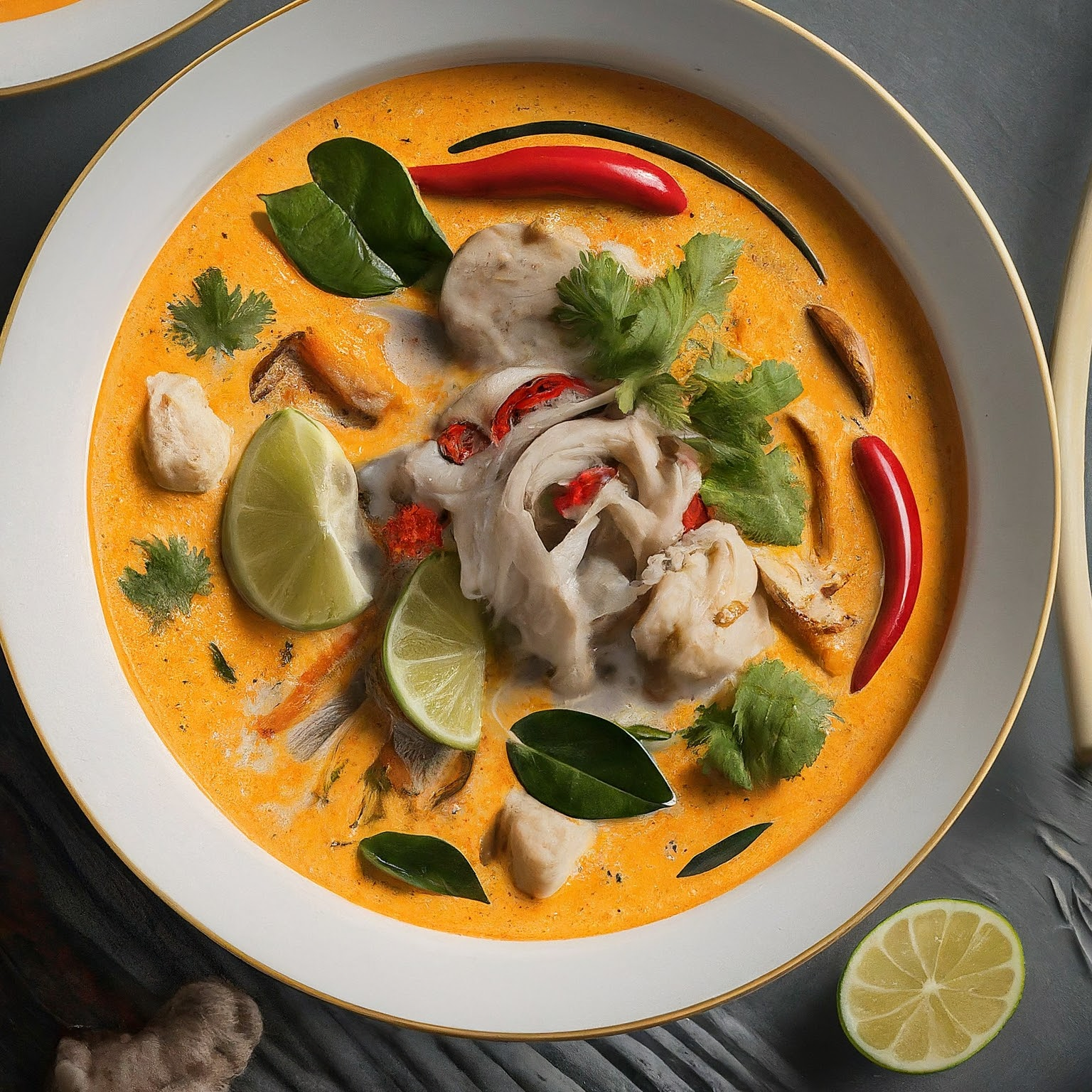 Tom-Kha-Gai-–-Die-beruehmte-Huehnersuppe-mit-Kokosmilch-und-Galgant Tom Kha Gai – Die berühmte Hühnersuppe mit Kokosmilch und Galgant