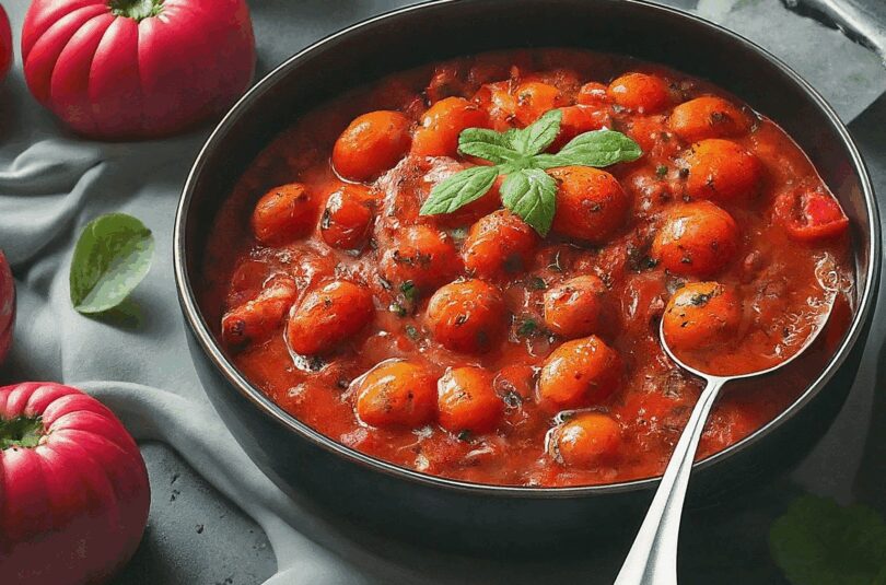 Tomaten-Einkochen-Italienisch-–-Tomatensosse-Auf-Vorrat Tomaten Einkochen Italienisch – Tomatensosse Auf Vorrat
