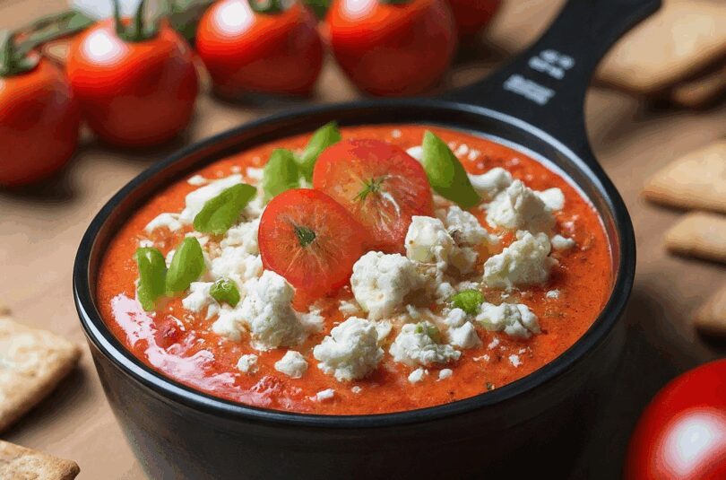 Tomaten-Feta-Dip Tomaten Feta Dip