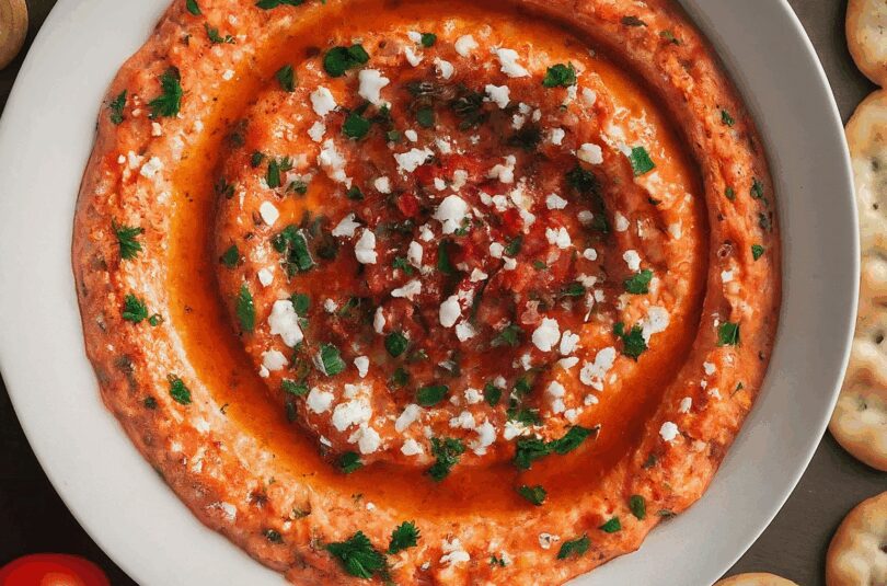 Tomaten-Feta-Dip Tomaten Feta Dip