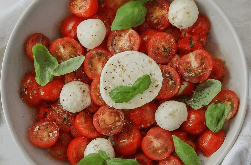 Tomaten-Mozzarella Salat Für Party – Mozzarella Tomaten Salat