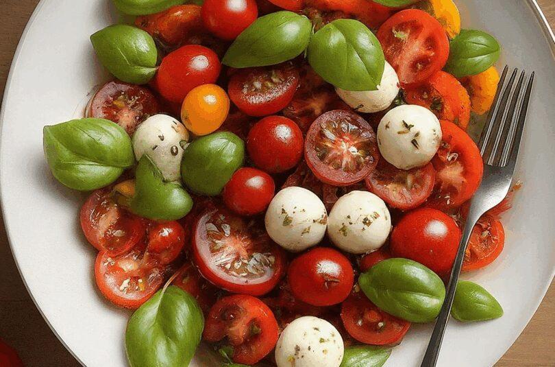 Tomaten Mozzarella-Salat Original – Tomaten Mozzarella Salat