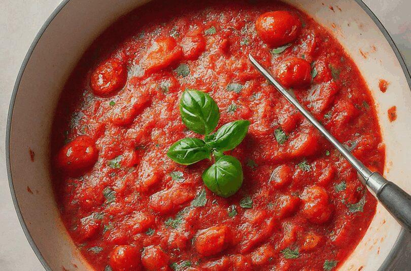 Tomaten Sugo – Der Klassiker für Pasta & Pizza