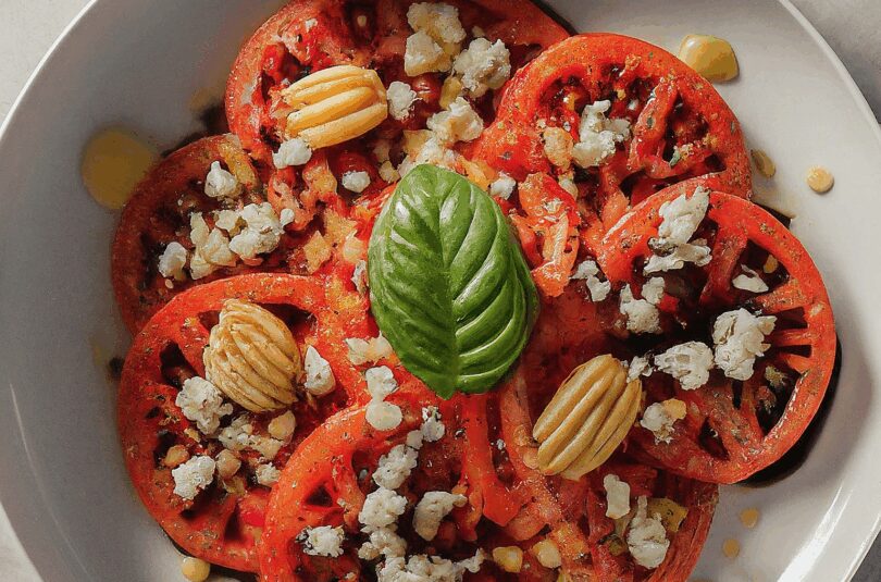 Tomatensalat mit Balsamico und Honig