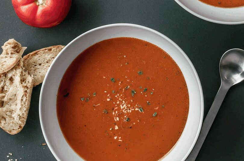 Tomatensuppe Aus Frischen Tomaten