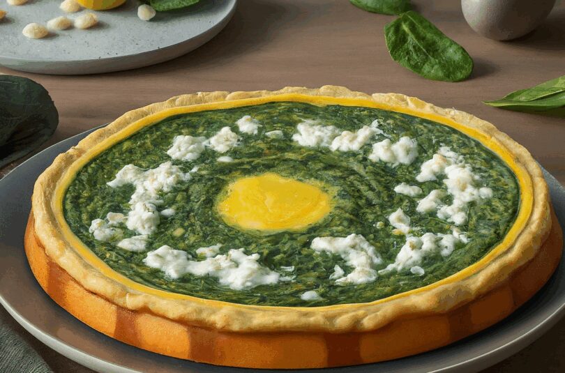 Torta Pasqualina – Italienischer Osterkuchen mit Spinat und Ricotta