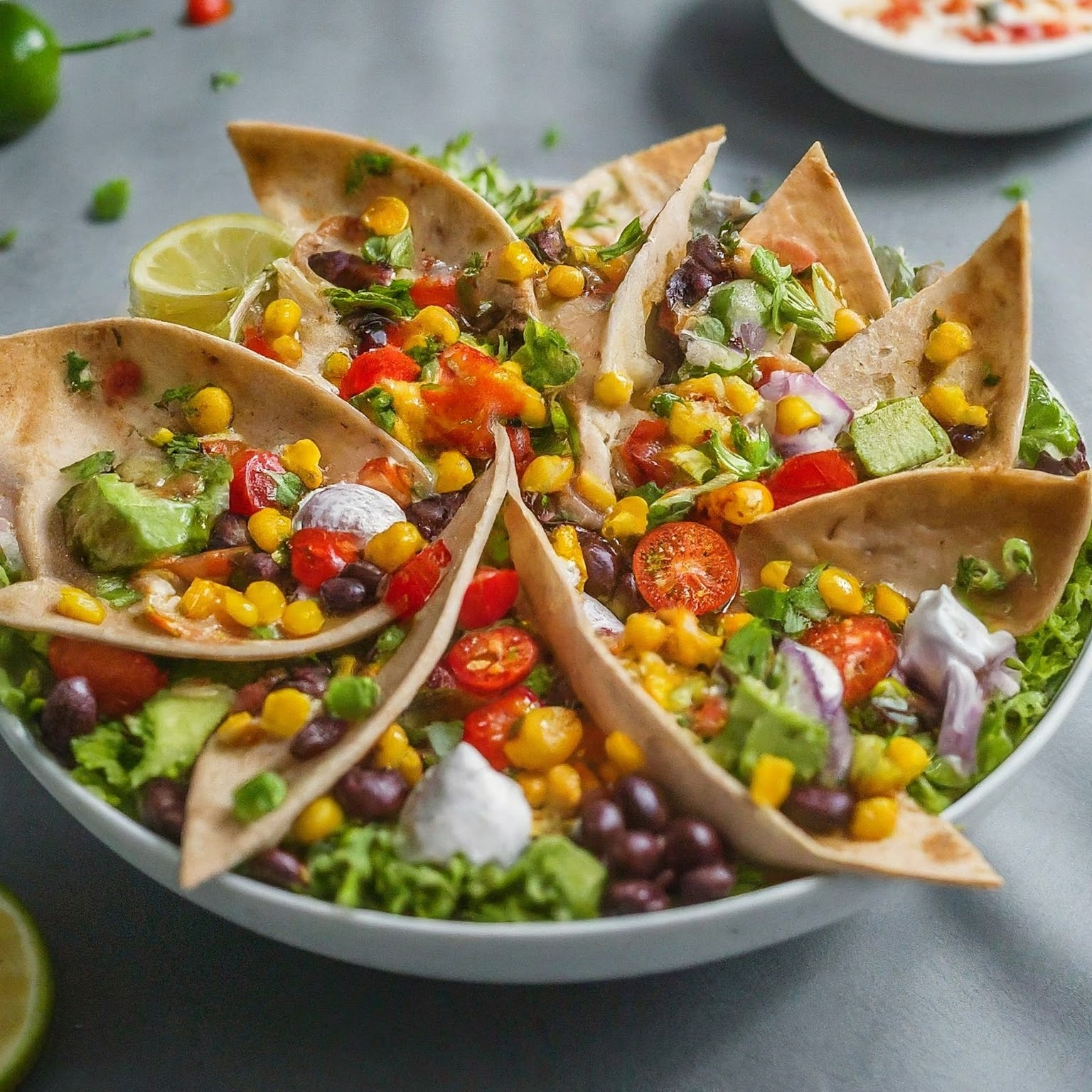 Tortilla-Salat-–-Fiesta-im-Mund Tortilla Salat – Fiesta im Mund