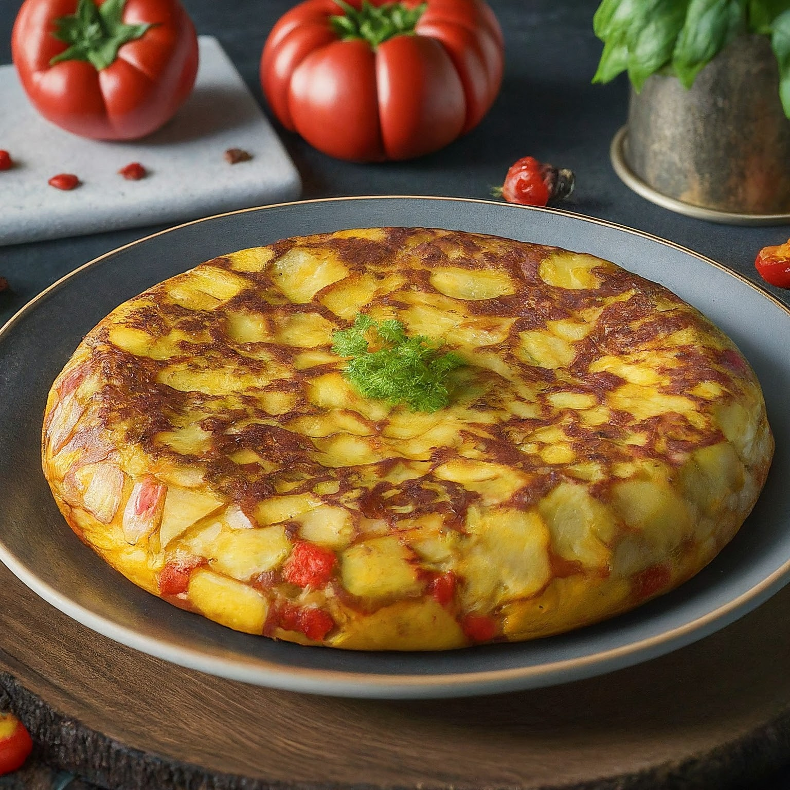 Traditionelle-Spanische-Tortilla Traditionelle Spanische Tortilla