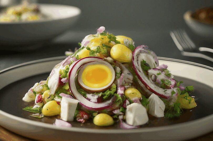 Traditioneller Gurkensalat – Gurkensalat Mit Essig Und Oel