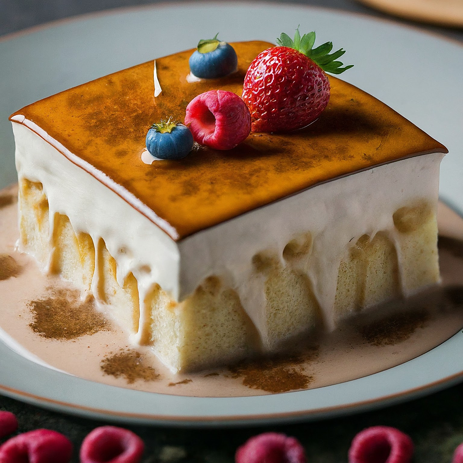 Trilece-Kuchen-–-Albanische-Tres-Leches Trilece Kuchen – Albanische Tres Leches