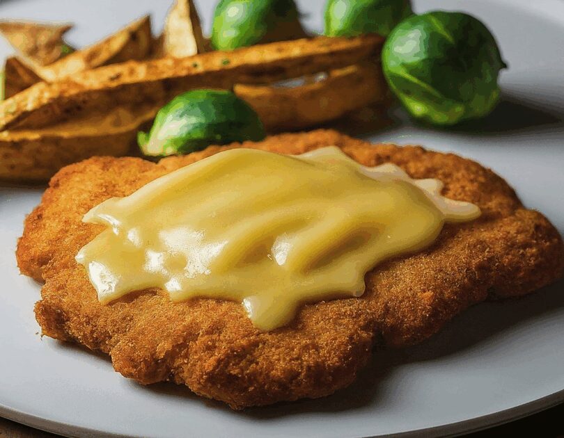Überbackene Schnitzel Im Backofen Mit Käse – Käseschnitzel
