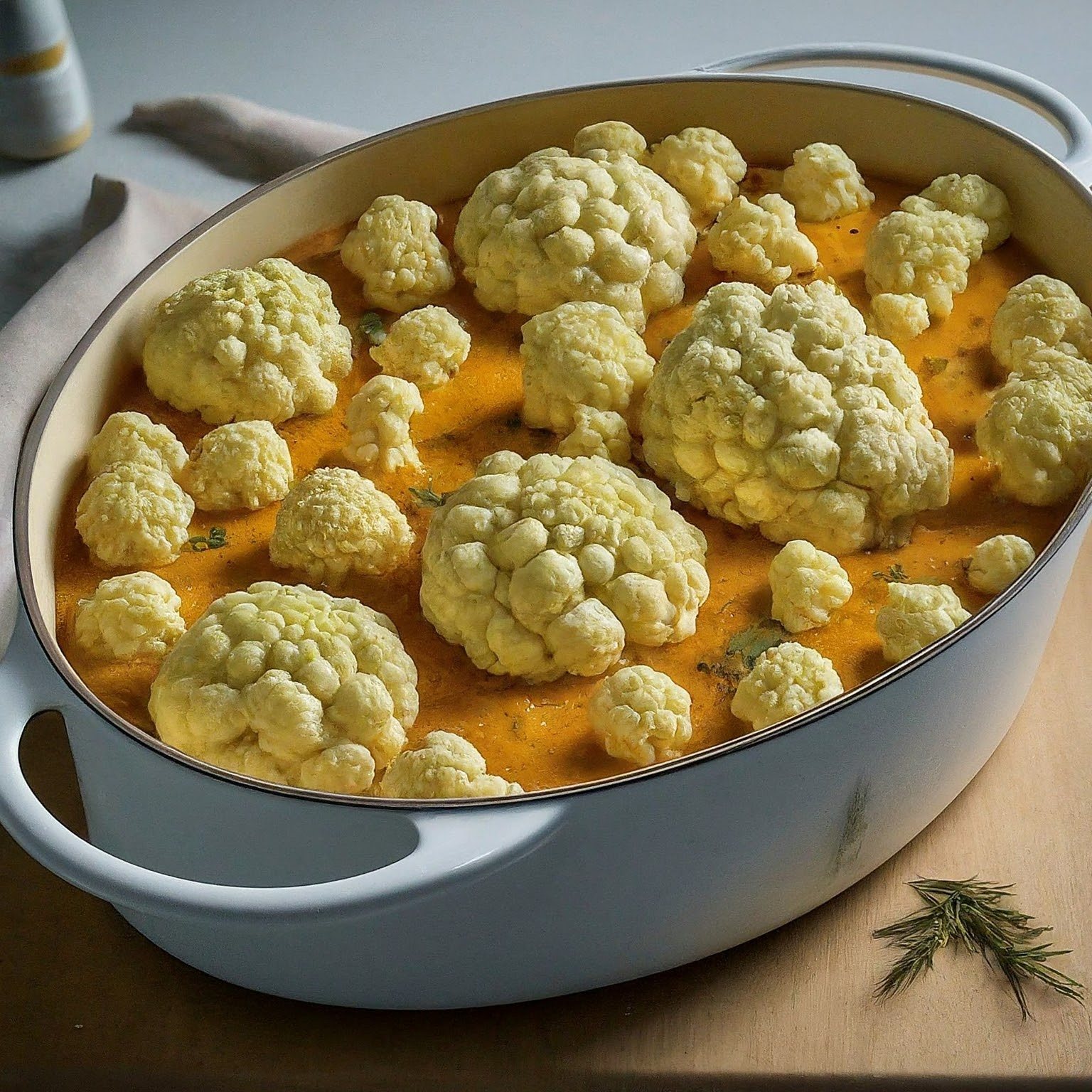 Ueberbackener-Blumenkohl-im-Backofen Überbackener Blumenkohl im Backofen