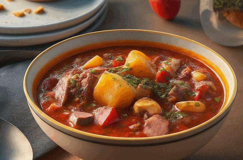 Ungarische Gulaschsuppe