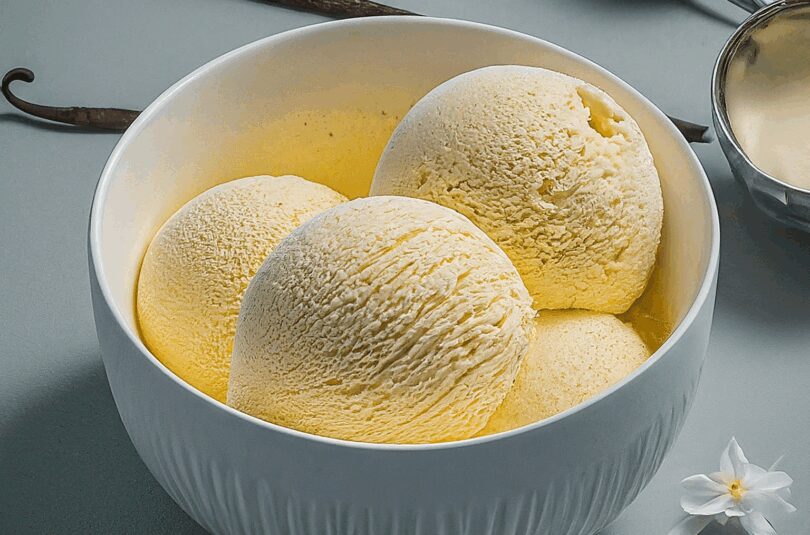 Vanilleeis-Ohne-Ei-–-Cremiges-Eis-ohne-Eismaschine Vanilleeis Ohne Ei – Cremiges Eis ohne Eismaschine