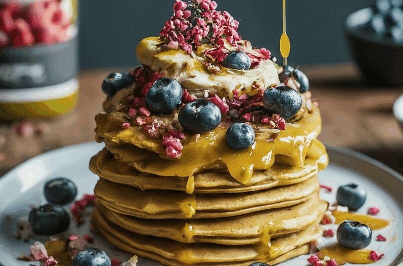 Vegane Pancakes Rezept – Vegane Pancakes Milchfrei Eifrei Laktosefrei