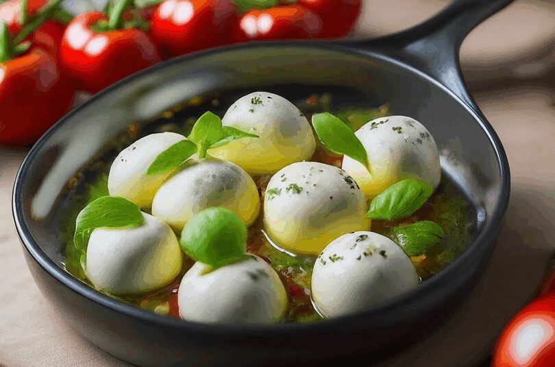 Veganer Mozzarella