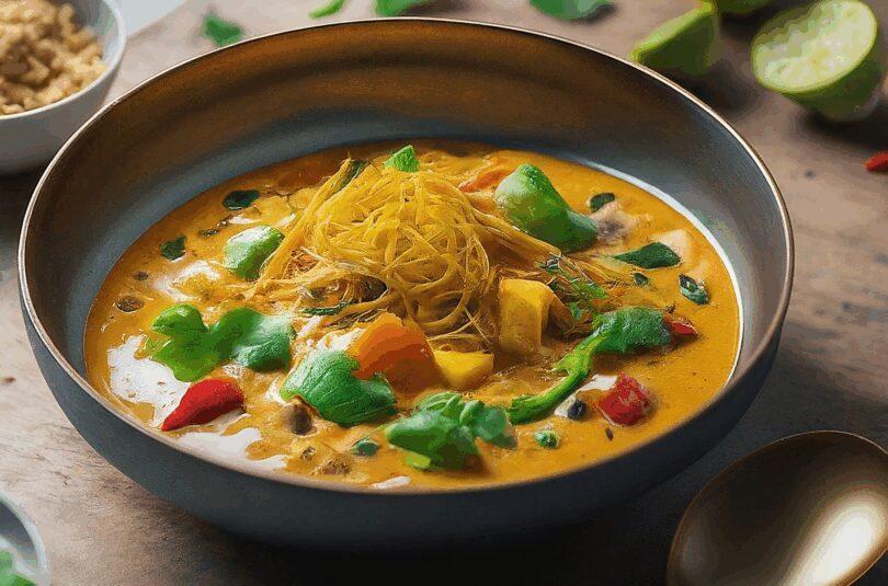Veganes Thai Curry mit Kokosmilch für Genießer