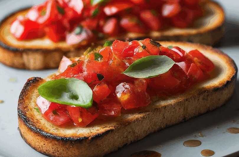 Vielen-Dank-Italienisch-–-Bruschetta-mit-Tomaten-und-Knoblauch Vielen Dank Italienisch – Bruschetta mit Tomaten und Knoblauch