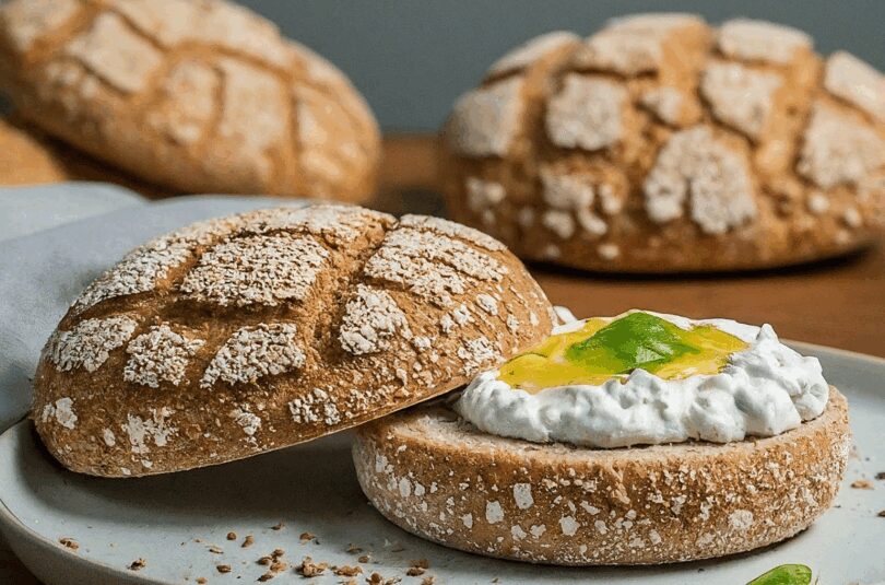 Vollkorn Brötchen – Quark Vollkornbroetchen
