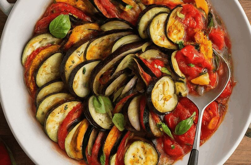 Vom Garten auf den Tisch: Selbstangebautes Ratatouille