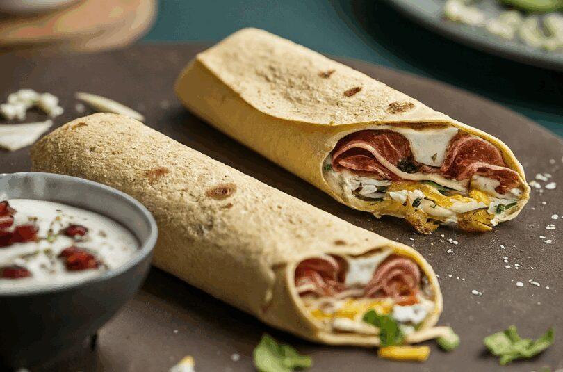 Wap A Party – Party Wraps mit Frischkäse und Putenbrust