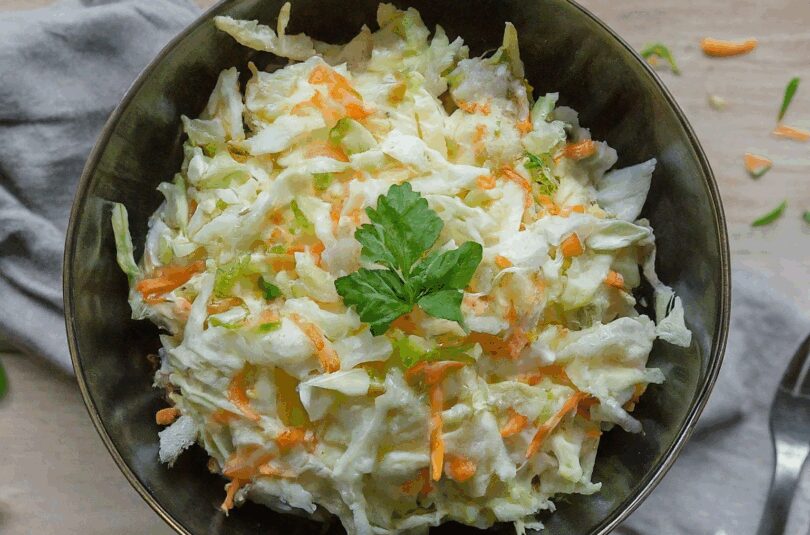 Was-ist-Coleslaw-–-Amerikanischer-Krautsalat-Coleslaw Was ist Coleslaw – Amerikanischer Krautsalat Coleslaw