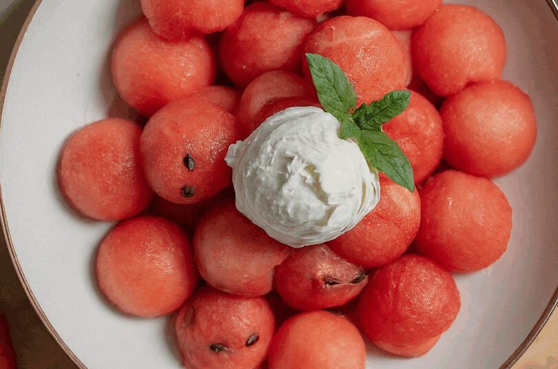Wassermelone Eis – Wassermeloneneis