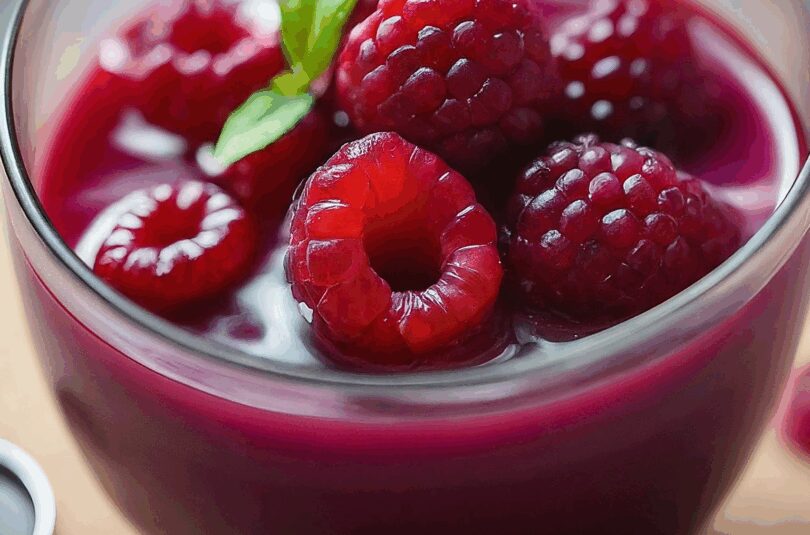 Weinbeeren in Weißwein