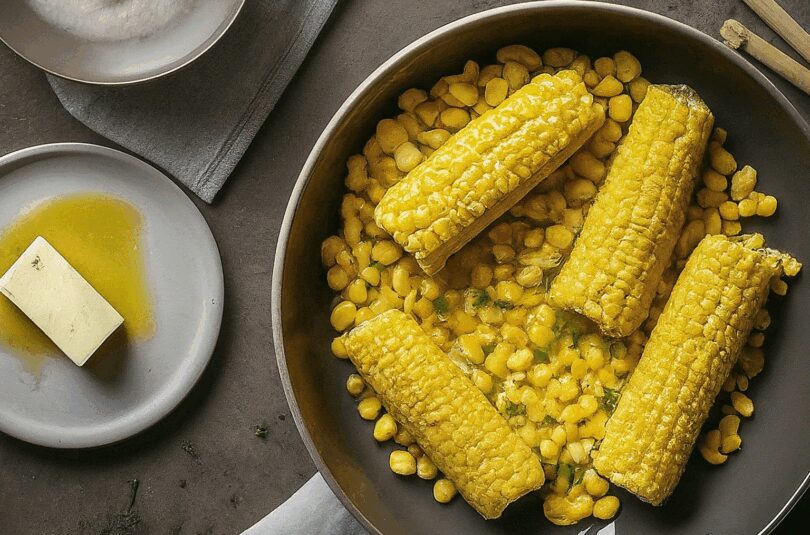 Wie-lange-Mais-kochen-–-Maiskolben-mit-Butter Wie lange Mais kochen – Maiskolben mit Butter