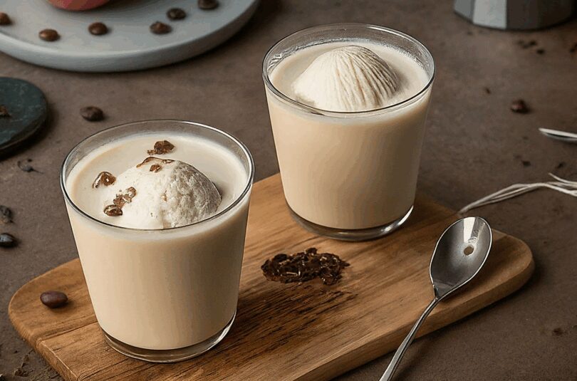 Wie Macht Man Eiskaffee – Eiskaffee Mit Vanilleeis Und Milch