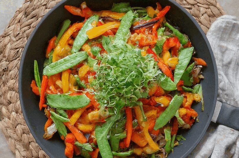 Wokgemuese-–-Buntes-Wok-Gemuese Wokgemüse – Buntes Wok Gemüse