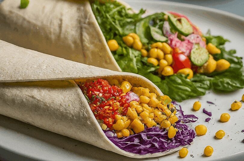 Wraps Füllung – Einfach – Wraps Bunt Einfach Schnell Und Vegan