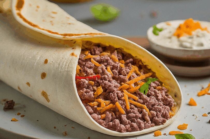 Wraps-mit-Hackfleisch-–-Fuellung-fuer-Wraps-mit-Hackfleisch Wraps mit Hackfleisch – Füllung für Wraps mit Hackfleisch