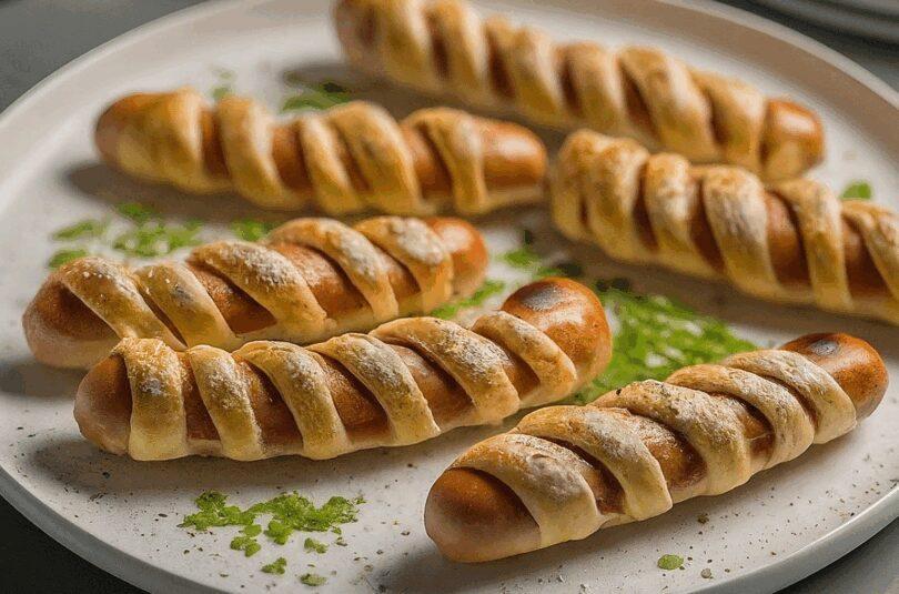 Würstchen im Blätterteig – Würstchen im Schlafrock