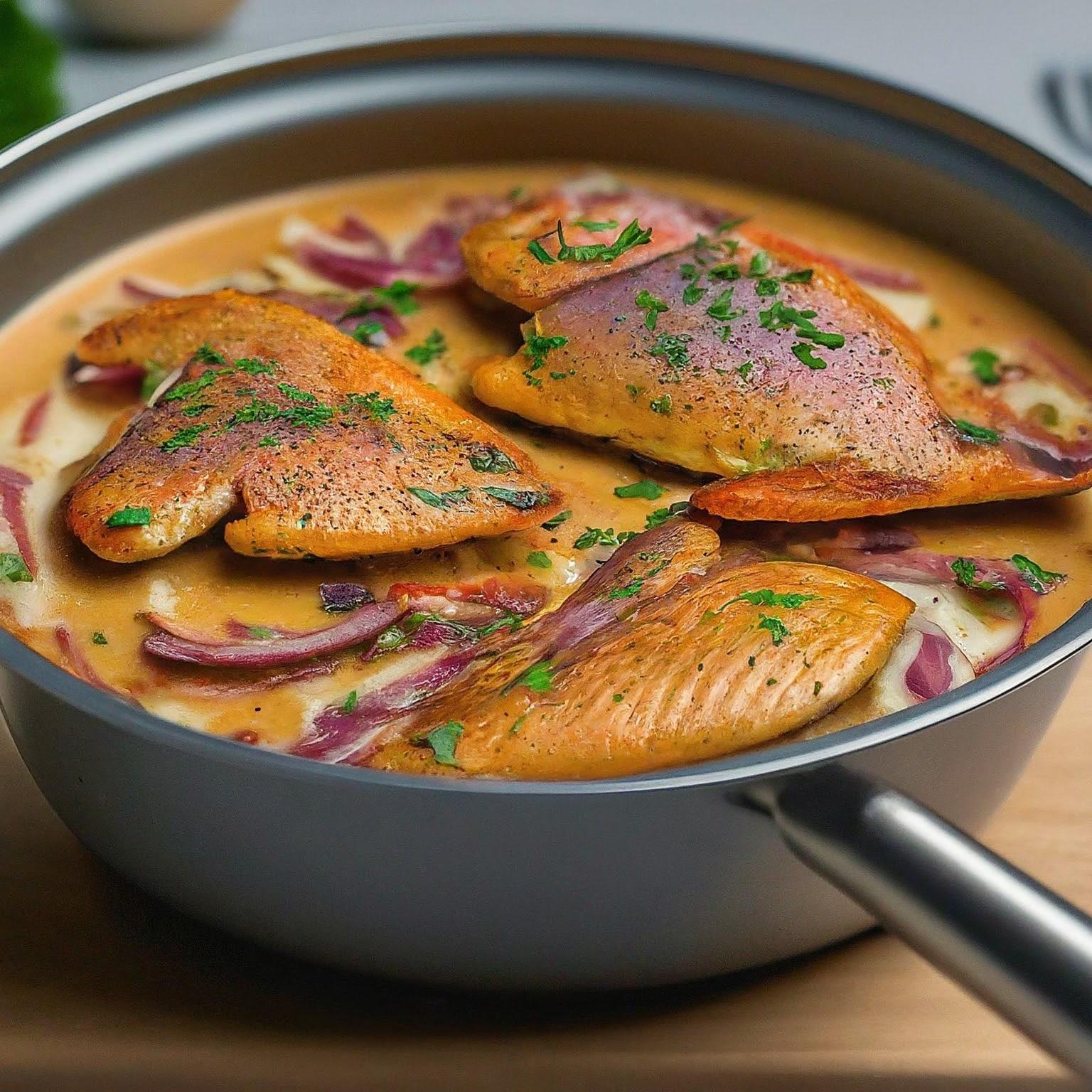 Wuerziger-Flammlachs-vom-Feuer Würziger Flammlachs vom Feuer