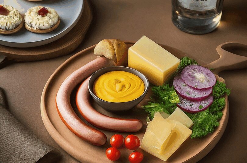 Wurstplatte Anrichten – Käse Wurstplatte Schön Anrichten