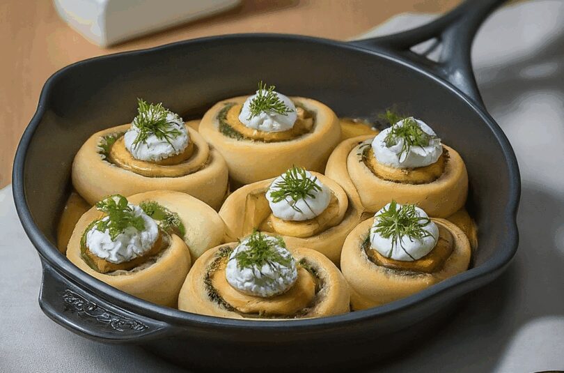 Zimtschnecken Glasur – Zimtschnecken mit Frischkäse Glasur